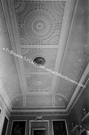 HEADFORD HOUSE  CEILING OF DINING ROOM